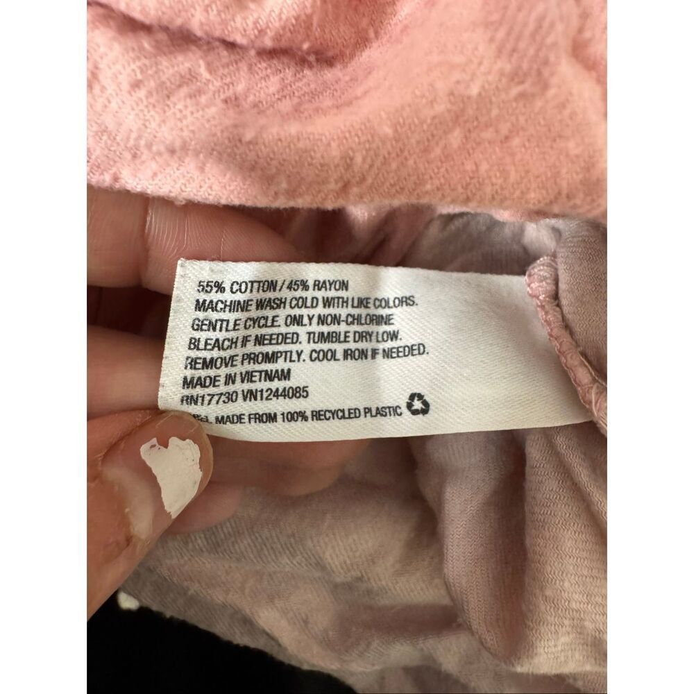 Colsie Pink Lounge Shorts Size XS Soft Cotton Rayon Pajama Shorts Elastic Waist - Picture 5 of 6